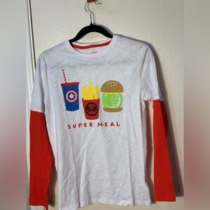 Amazon Essentials Disney Marvel,Star Wars Long-Sleeve 2-in-1 T-Shirts, Pack of 2